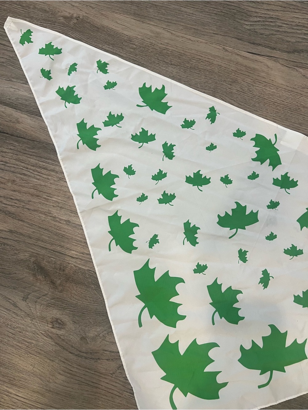 Girl Guides of Canada Pathfinders Green  Triangle Uniform Scarf Guiding Scout - Picture 4 of 6